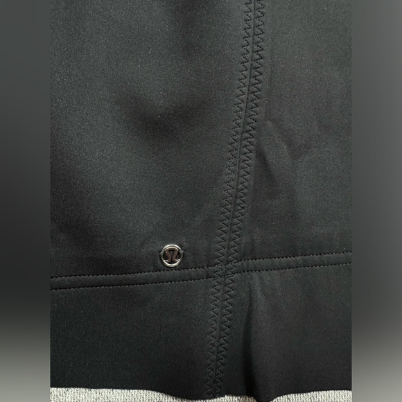 “RARE” Lululemon‎ Var-City Bomber Black / Heathered Black Size 8 - Picture 14 of 16